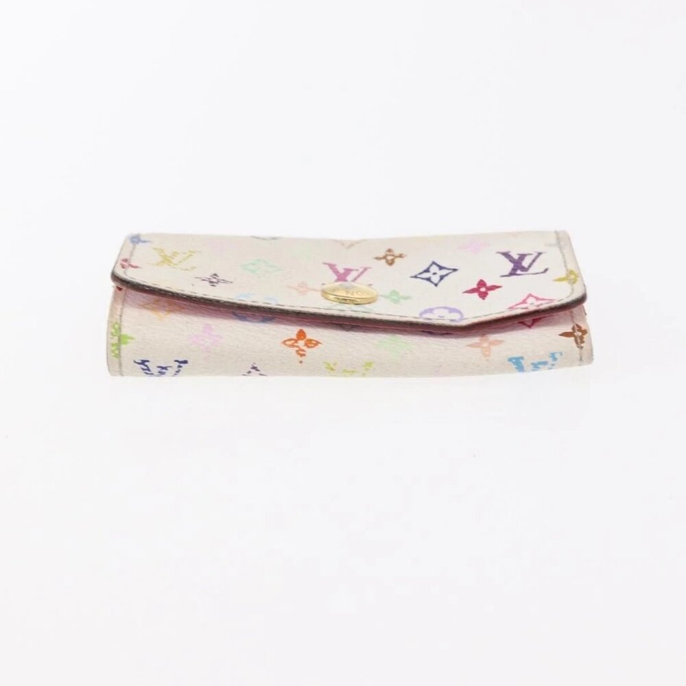 LOUIS VUITTON Zippy Coin Purse Multicles 4 Coin Purse 2 Set White Auth am9908 - Picture 13 of 15